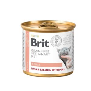 BRIT GF VET DIETS CAT RENAL 200gr (Lata)